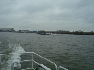 Op de boot naar Dordrecht